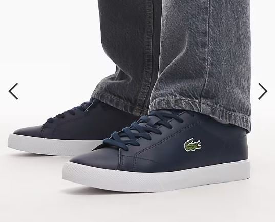 Baskets Lacoste Lerond bleues